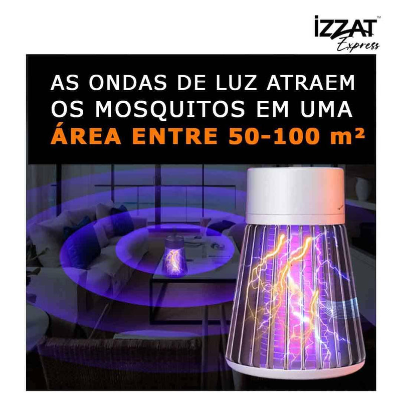 Lâmpada Mata Mosquitos Ultravioleta - Kill It Tazzi™ -  COMPRE 1 E GANHE OUTRO DE BRINDE!